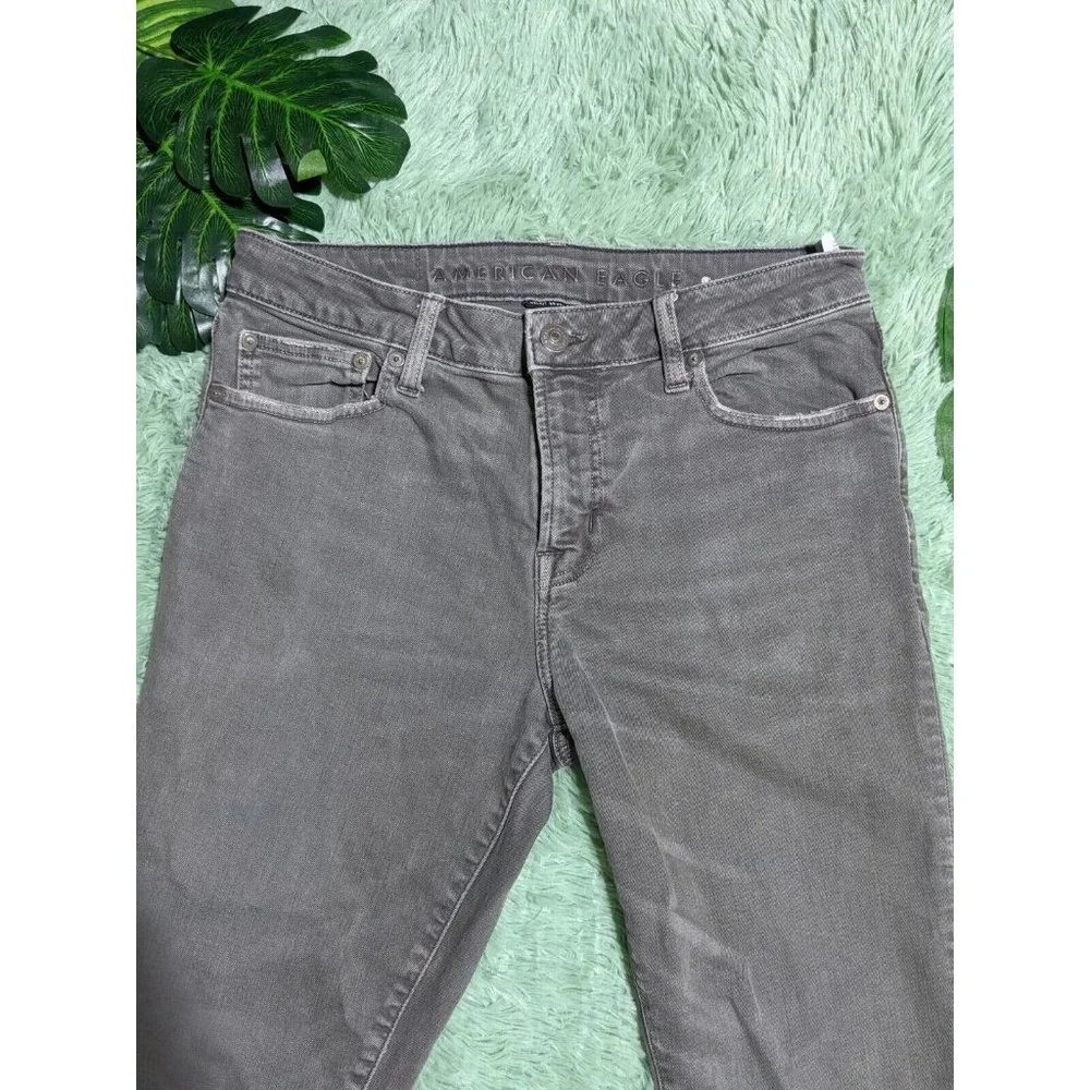 🍑American Eagle Next Level Flex Men’s Skinny Acid Wash Jeans (Size 30) 616 - Picture 2 of 7